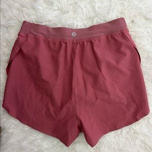 Pink Lululemon Shorts